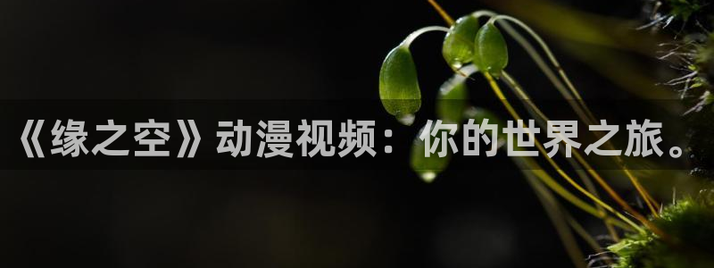 colamanage漫画下载：《缘之空》动漫视频：你的世界之旅。